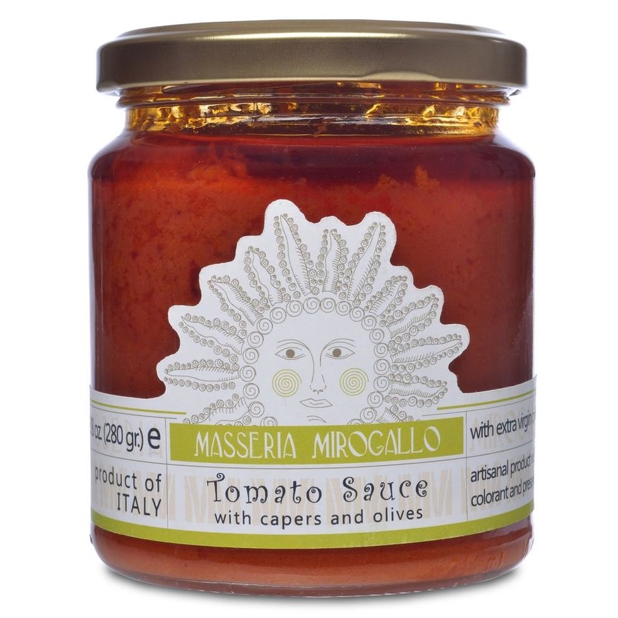 Sauce tomate câpres et olives |Masseria Mirogallo | 280 gr