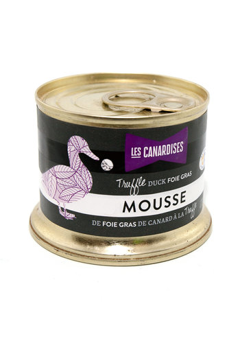 Mousse de foie gras à l'huile de truffe 90g | Les Canardises 