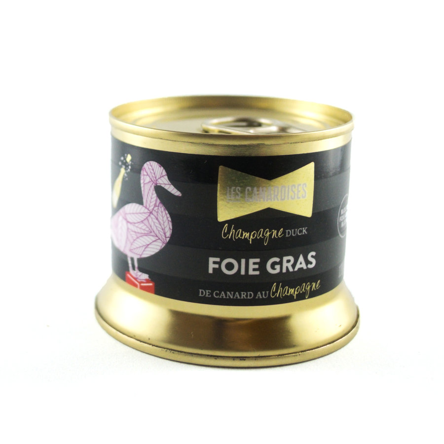 Bloc  de foie gras au champagne | Les Canardises | 140g