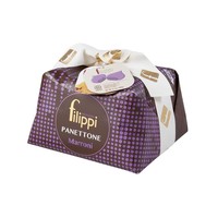 Candied chestnut panettone - Filippi 1kg