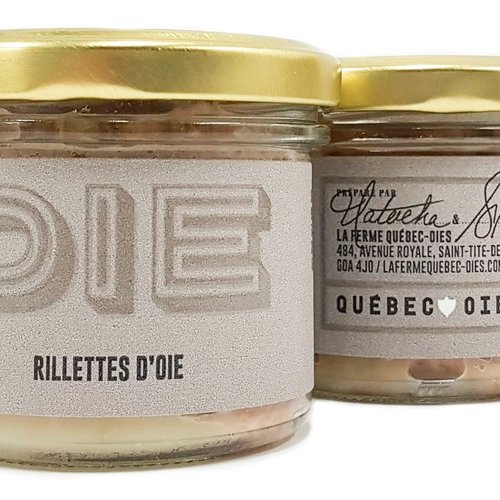 Rillettes d'oie -Québec Oies 90g 