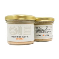 Mousse de foie gras d'oie Sauternes | La Ferme Québec-Oies | 90g