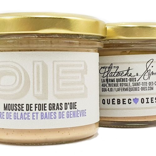 Mousse de foie gras d'oie cidre de glace -90g 