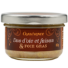 Duo oie  et faisan et foie gras