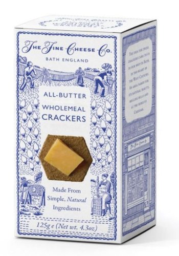 All-Butter Wholemeal Crackers | The Fine Cheese Co. | 125g 