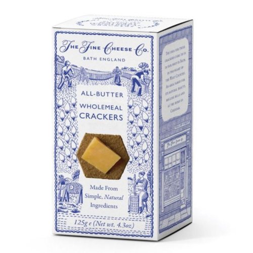 All-Butter Wholemeal Crackers | The Fine Cheese Co. | 125g 