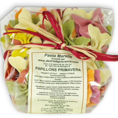 Pâtes Papillon Primavera| Pasta Marella | 250g 