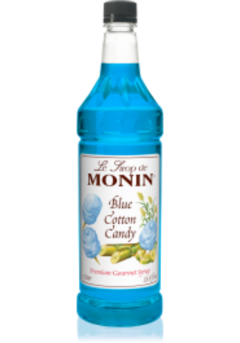 Sirop Barbe à papa bleue (Blue Cotton Candy) | Monin | 1litre 