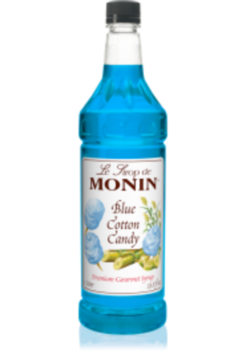 Sirop Barbe à papa bleue (Blue Cotton Candy) | Monin | 1litre 