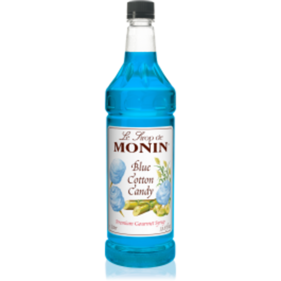 Sirop Barbe à papa bleue (Blue Cotton Candy) | Monin | 1litre
