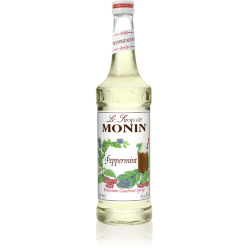 Sirop de menthe poivrée (Peppermint) - Monin 750 ml 