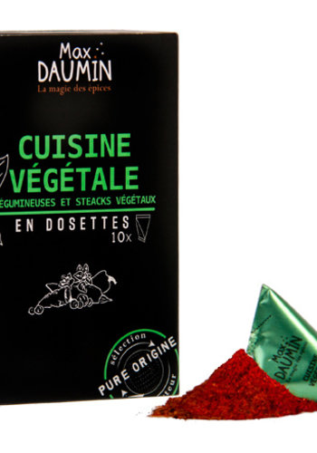 Max Daumin -Cuisine Végétale - 10 dosettes 