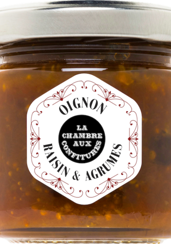 Confit d'oignon raisins & agrumes | La Chambre aux Confitures | 100g 