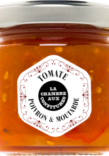 Chutney Tomate, Poivron & Moutarde | La Chambre aux Confitures | 100g 