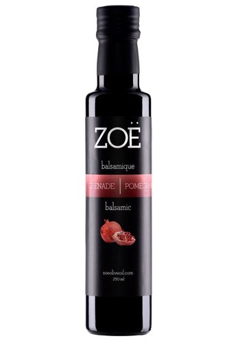 Vinaigre balsamique blanc infusé à la Pomme grenade | Zoë | 250 ml 