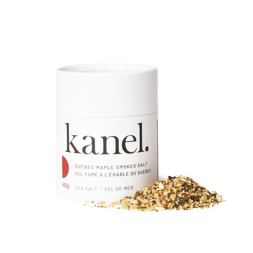 Sel fumé à l'érable du Québec | Kanel | 40g 