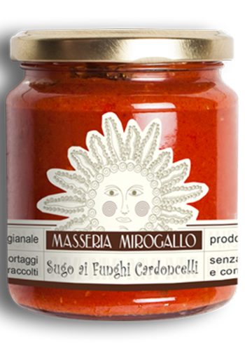 Sauce Tomate avec Champignons | Masseria  Mirogallo | 280g 