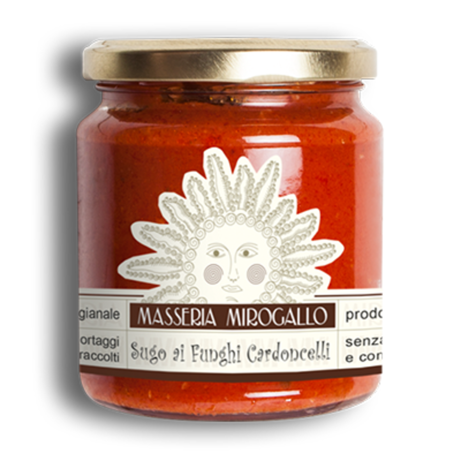 Sauce tomate avec champignons |Masseria  Mirogallo |280g