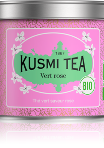 Thé vert à la Rose BIO | 100g|  Kusmi Tea 