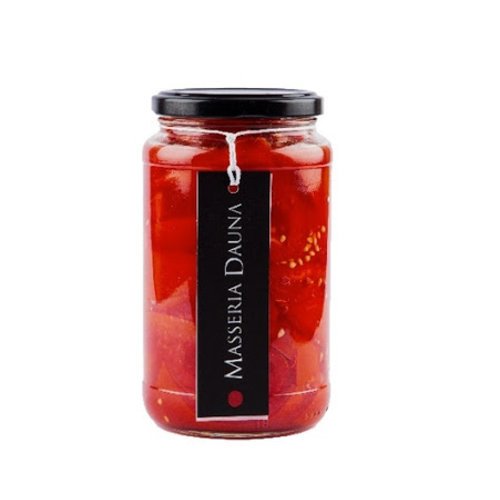 Tomates en morceaux ''Spaccatelle''  | Broyées | Masseria Dauna 580ml 