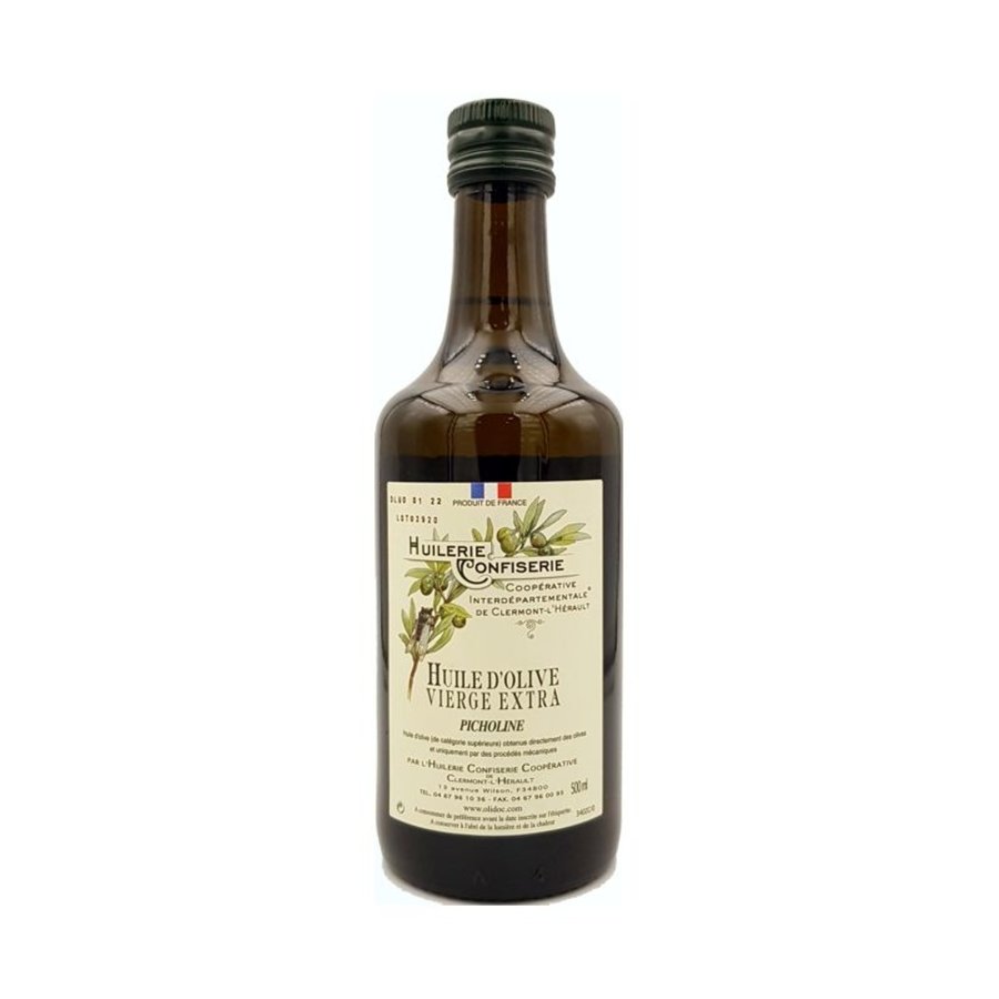 Huile d'olive Clermont L'Héreault  Lucques - 500ml