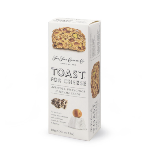 Toast Abricot, Pistaches et Graines de tournesol | The Fine Cheese Co. | 100g 