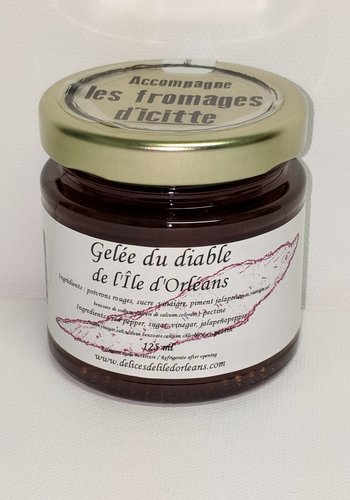 Devil's Jelly - Les Délices de l'Île d'Orléans 125ml 