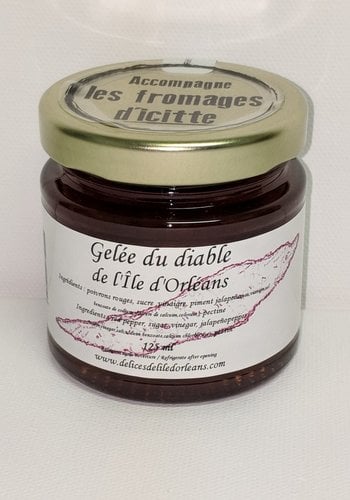 Gelée du diable - Les Délices de l'Île d'Orléans 125ml 