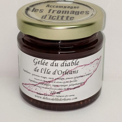 Devil's Jelly - Les Délices de l'Île d'Orléans 125ml 