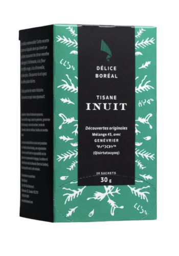 Inuit herbal teas (Juniper) - Délice Boréal 30g 