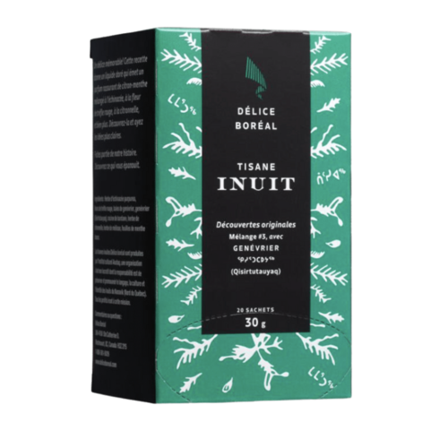 Inuit herbal teas (Juniper) - Délice Boréal 30g 