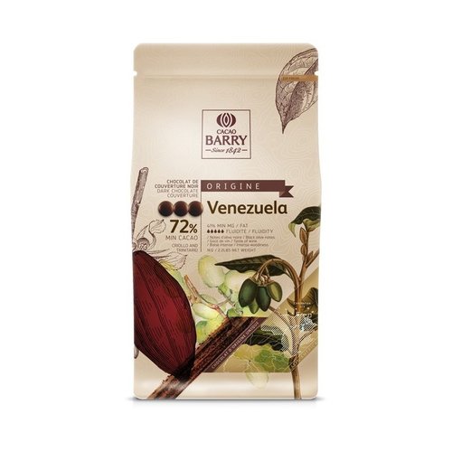 Chocolat Noir 72% Pistoles (Origine Venezuela) | Barry | 1kg 