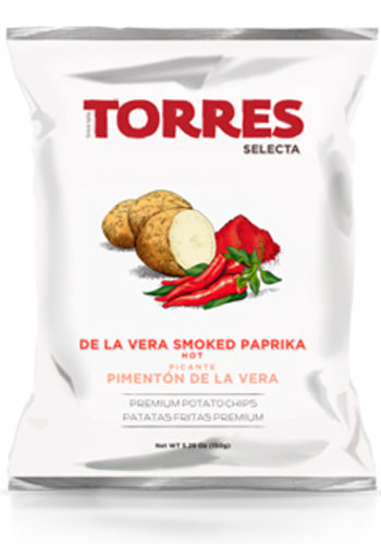 Croustilles Paprika fumé de la Verra épicé  125g |Torres  Croustilles Paprika fumé de la Verra épicé  125g |Torres