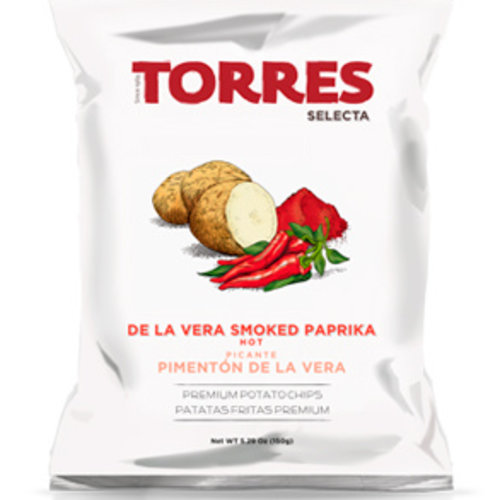 Croustilles Paprika fumé de la Verra épicé  125g |Torres 