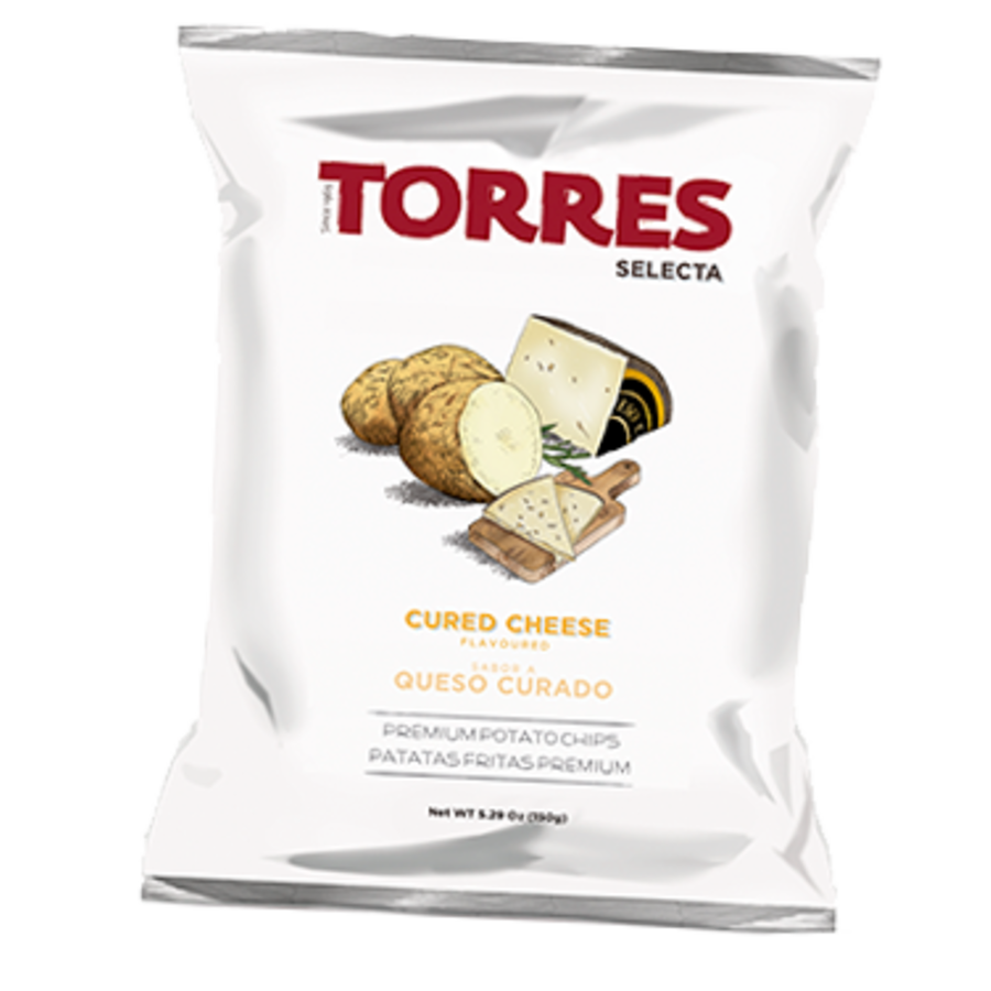 Croustilles Fromage affiné 125g |Torres