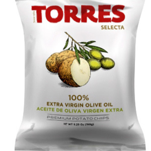 Croustilles  à l'huile d'olive 125g |Torres 