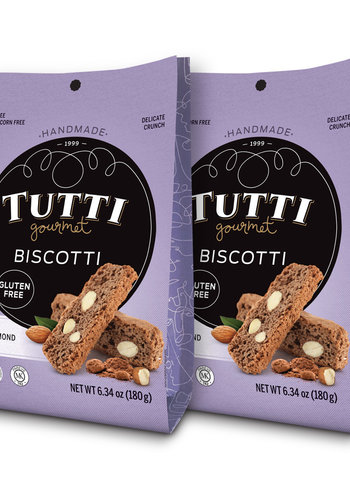 Biscotti chocolat et amande | sans gluten | Tutti gourmet | 180g 