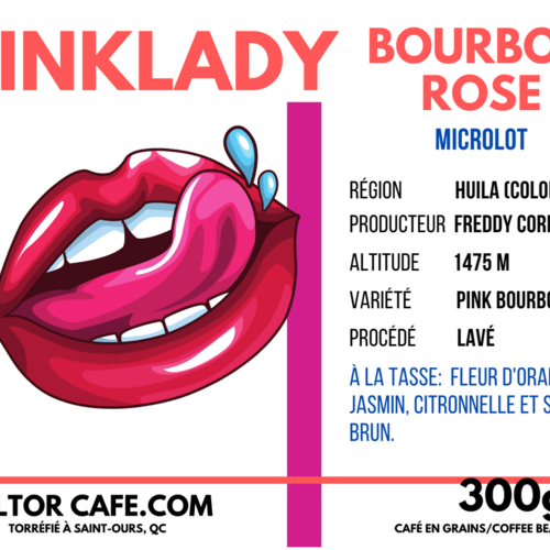 Café Pinklady | Bourbon rose | Wiltor Café |300g 