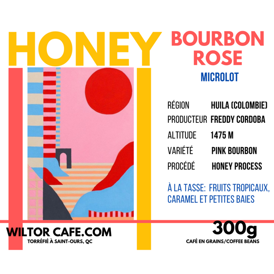 Café  Honey | Bourbon rose | Wiltor Café | 300g