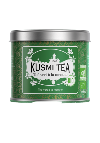 The Vert à la Menthe Bio | Kusmi Tea -100g 