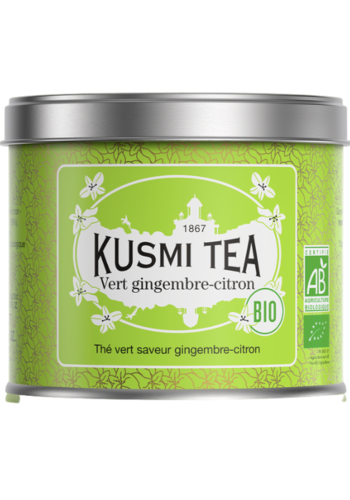 Vert Gingembre, Citron (Biologique) | Kusmi tea | 100g 