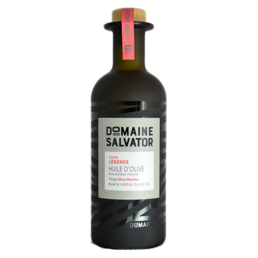 Huile d'olive  fruitée noir bio |Cuvée Légende | Domaine Salvator 1902 | 500ml