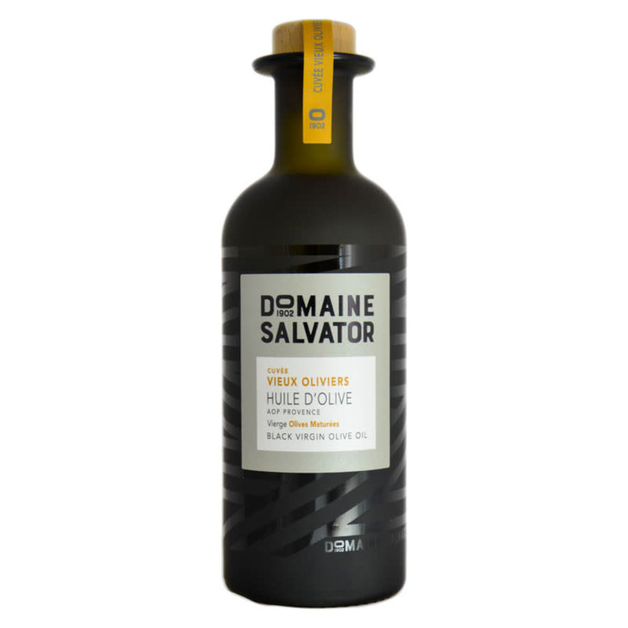 Huile d'olive  fruitée vert |Cuvée Vieux Oliviers AOP Provence | Domaine Salvator 1902 | 500ml