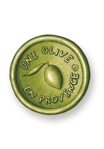 Savon rond vert -olive | Une Olive en Provence | 150g 