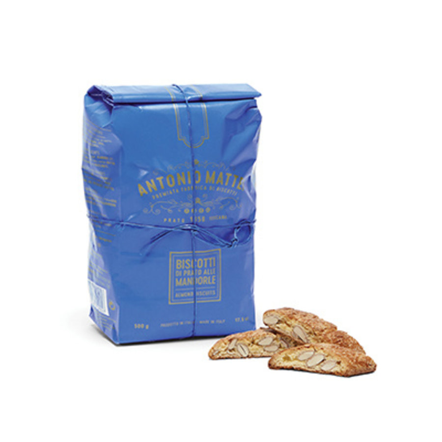 Biscottis  aux amandes de Prato (cantucci) 250g/12, sac bleu