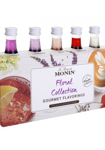 Sirop saveur florale | Monin |  5 x 50ml 
