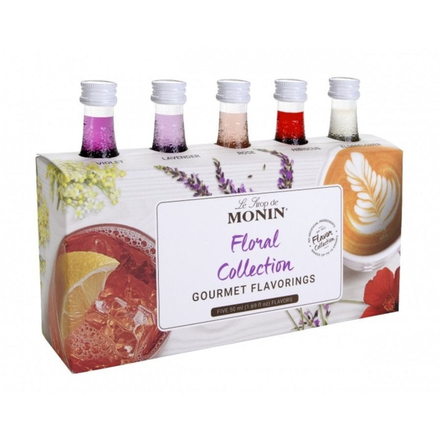 Sirop saveur florale | Monin |  5 x 50ml