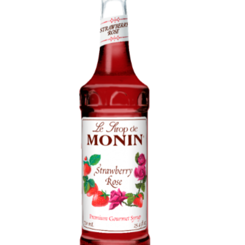 Sirop rose & fraise | Monin | 750 ml 