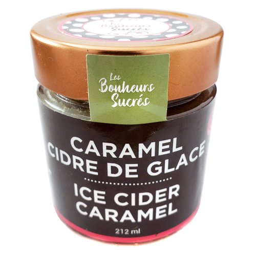 Caramel cidre de glace | Les Bonheurs Sucrés |  212 ml 