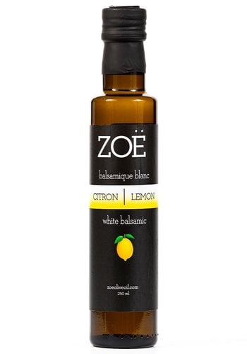 Lemon Infused White Balsamic | Zoë | 250ml 